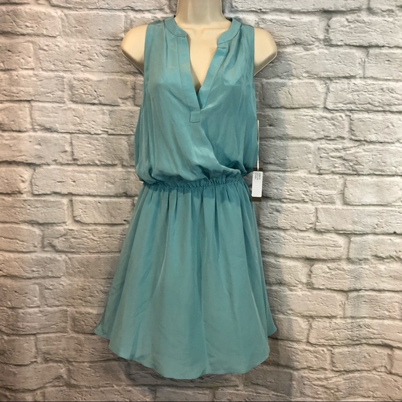 NWT Rory Beca Neptune Riviera Silk Flounce Dress - Picture 4 of 16